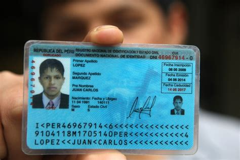crear dni falso peru online
